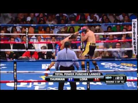 Keith Thurman vs Orlando Lora - full fight