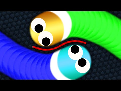 Slither.io Pro Tiny Snake Destroy Giant Snakes - Epic Slitherio Gameplay