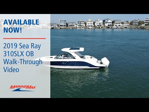 Sea Ray 310SLX OB video