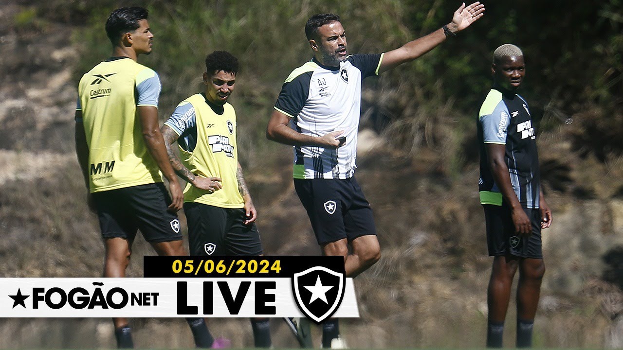 LIVE | Botafogo tem último dia de folga; foco no Brasileirão em momento decisivo