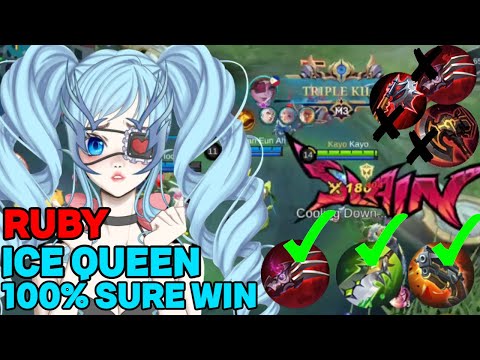 The New RUBY Burst Best Build 2022 | Ruby Tank & Fighter Destroyer | Mobile Legends 2022