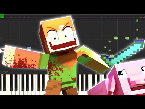 Insane Minecraft Piano Tutorial with Angry Nerd!