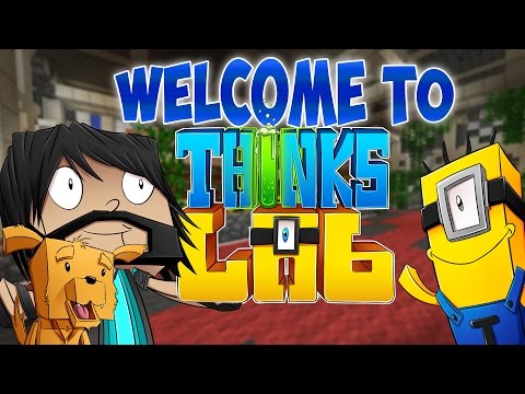 Thinknoodles - WELCOME TO THINK'S LAB! | Minecraft Mods [Minecraft Roleplay]