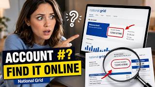 How to find your National Grid account number online