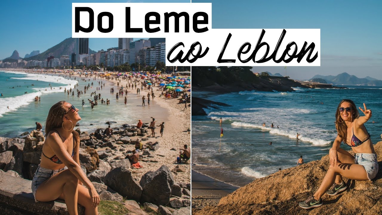 O que fazer na orla da ZONA SUL do RIO? | 8km entre Leme e Leblon