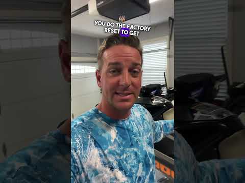 SeaDoo - Maintenance Required Reset