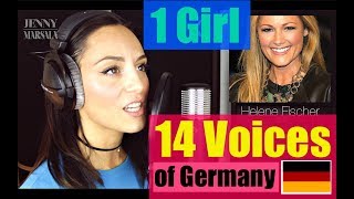 1Girl14Voices - 1Mädchen14Stimmen (Nena, Helene Fischer, Sarah Connor, Glasperlenspiel, Silbermond)