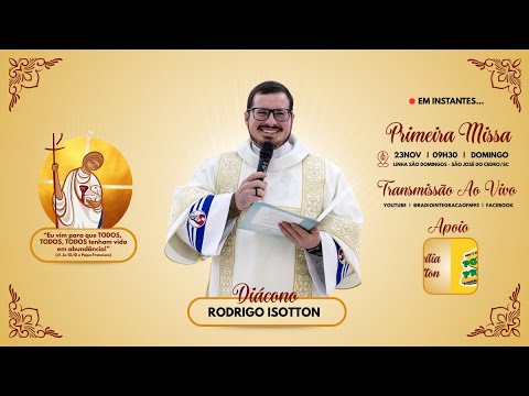 Primeira Missa do Diácono Rodrigo Isotton (Linha São Domingos, São José do Cedro/SC)