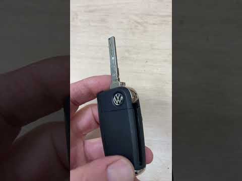 VW Flip key battery change -EASY DIY #automobile #remotebattery #remotecontrol #carkeys