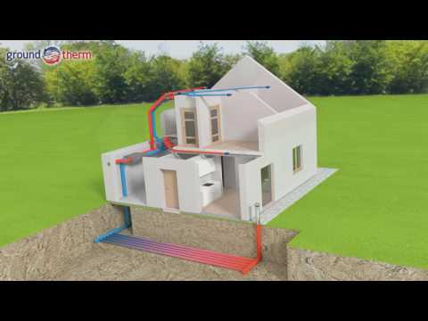 Mechanical ventilation with VENTIFLEX® PLUS system and Ground-Air Heat Exchanger