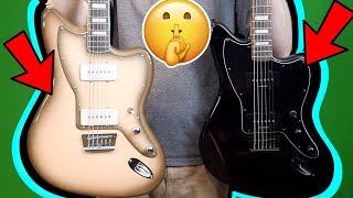 Video thumbnail for This Squier is a SECRET Weapon! | Fender Squier Baritone Jazzmaster Antigua + Black | Review + Demo by The Trogly's Guitar Show