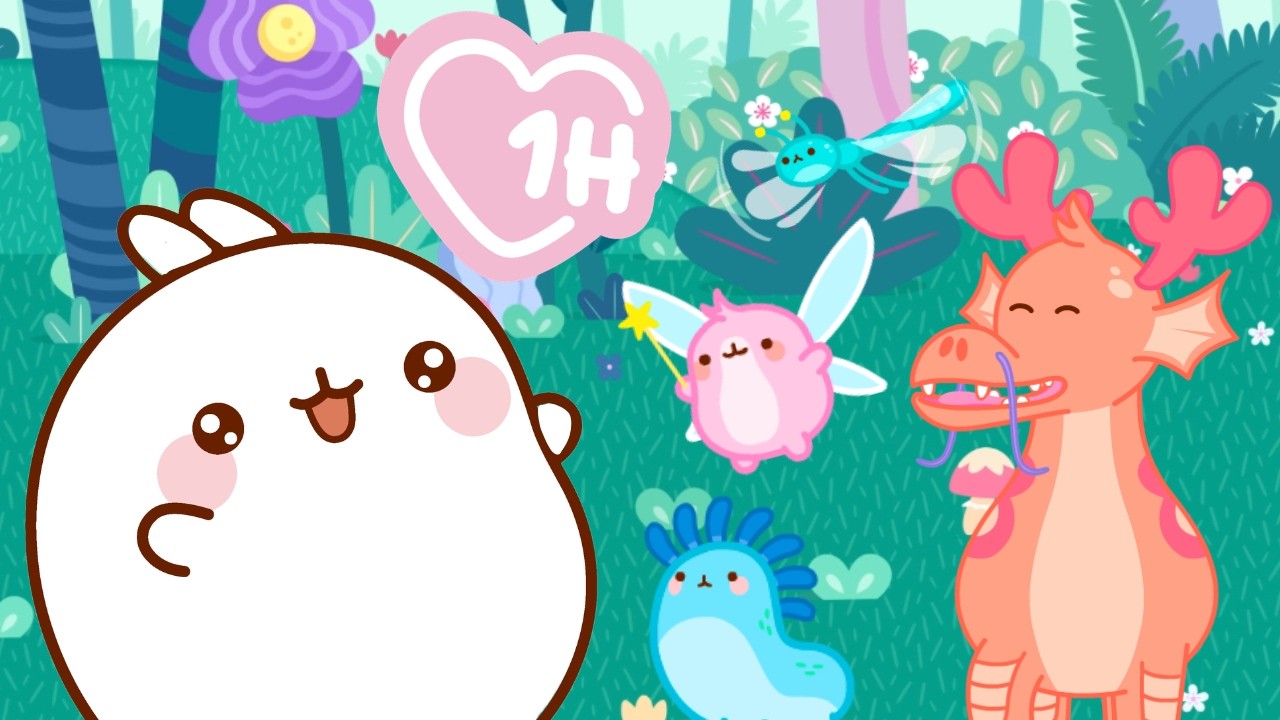 Lost in a Fairy Forest! 🌸🧚 Molang’s Cutest Fantasy Moments