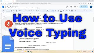 How to Use Voice Typing on Google Docs [Guide]