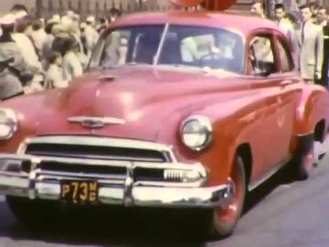 May 1954 crowning & xmas