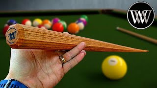 Pool Cue Made With Just Hand Tools