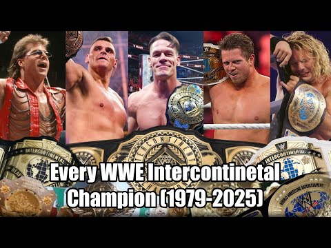 Every WWE Intercontinental Champion (1979-2025) UPDATED