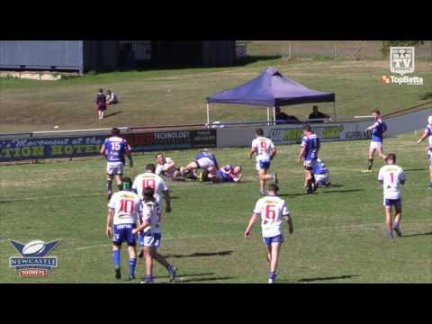 2016 Newcastle RL Round 15 Open Grade Highlights - Kurri Kurri Bulldogs v Central Butcher Boys