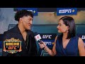 Raul Rosas Jr. on TKO win vs. Terrence Mitchell at Noche UFC: I expected to go 3 rounds! | ESPN MMA
