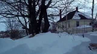 preview picture of video '1st day of Spring 2015.  Walk around my North Sydney Nova Scotia home.'