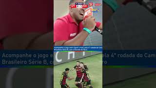 Gol de pênalti de Chrystian Barletta | Sport 1x1 Avaí | Narração de Alexandre Costa