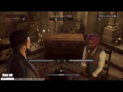 Vampyr Walkthrough 30   Interrogating Others for Aloysius!