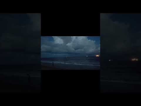 Beach view in kakinada #shorts #little sanvitha