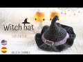 Amigurumi Halloween Witch Hat / sub 🇺🇸🇪🇸/ gretawings