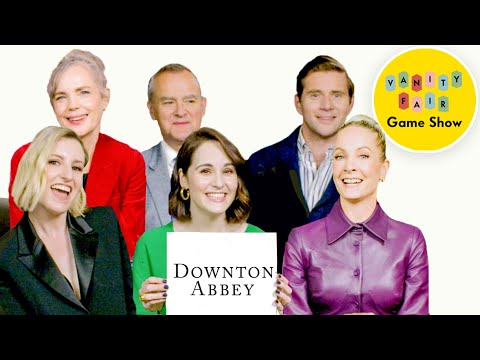 How Well Does the Downton Abbey Cast Know One Another? | Vanity Fair Game Show