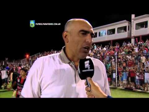 "Es un desahogo profundo". Patronato 2 - Santamarina 0. Final Reducido. B Nacional 2015. FPT.