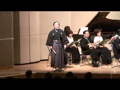 武田節     Takedabushi -  famous new folk song of Yamanashi Japan