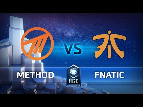 HGC 2018 EU – Phase 1 Week 8 - Fnatic vs. Method -  Game 1