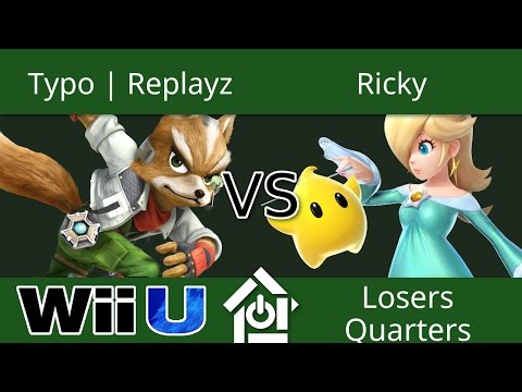 THGW 1/3/2017 - Typo | Replayz (Fox) vs Ricky (Rosaluma) - Smash 4 Losers Quarters