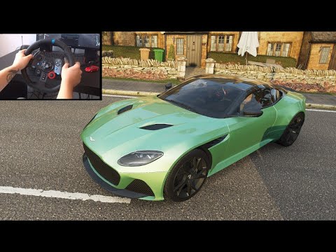 Thumbnail for Forza Horizon 4 - 2019 Aston Martin DBS Superleggera | Logitech G29 Gameplay | Antimoral Gaming by Opel, Aston Martin, Ferrari, rall, Isuzu, Rimac C Two, Lexus IS, BMW, rally, Lexus, Car, Infiniti