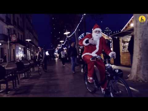 Le père Noel rap en pleine rue    (R.Can) #Surmonsolex