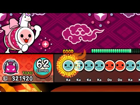 Charlie Dash/Csardas! CLEAR (2nd hardest mobile taiko song) - Taiko no Tatsujin Pop Tap Beat