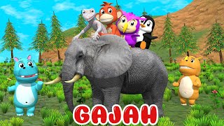Download lagu Gajah 🐘❤️🐘 Lagu Anak Indonesia Balita mp3