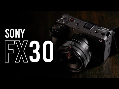 Sony FX30 Digital Cinema Camera video