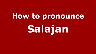 How to pronounce Sălăjan