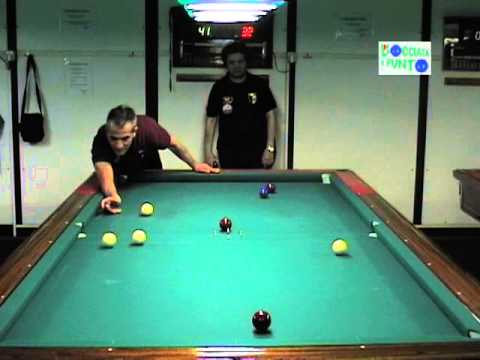 REGIONALE SINGOLO 2A CATEGORIA - SEMIFINALE - SCORCIONI VS CAPITANELLI - BOCCETTE BILIARDO 2013