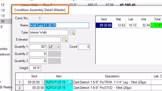 Quick Bid - Creating & Using Condition Assemblies
