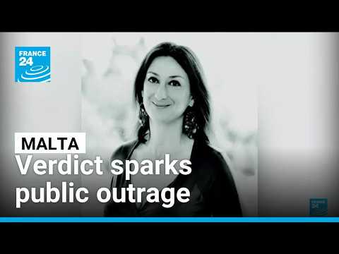 Outrage mounts in Malta after acquittal over journalist's murder