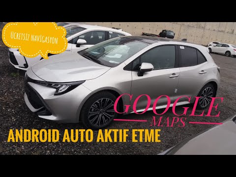 Toyota android Auto aktif etme, android autocar, ücretsiz navigasyon/ mirror screen/ mirror link