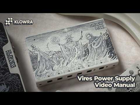 Klowra Vires Effects Pedal Power Supply
