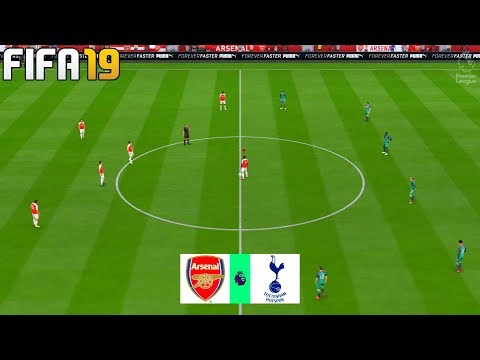 FIFA 19 | Arsenal vs Tottenham Hotspur - 2019/20 Premier League - Full Match & Gameplay
