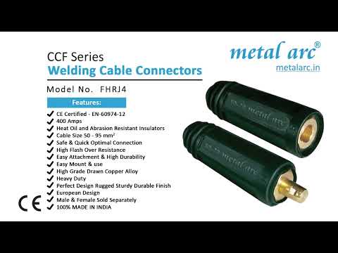Female Welding Cable Connector CCF Series - FHRJ4F 400 Amps