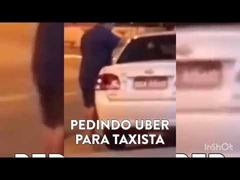 PEGADINHA BÊBADO PEDINDO UBER À UM TAXISTA 🤣🤣🤣