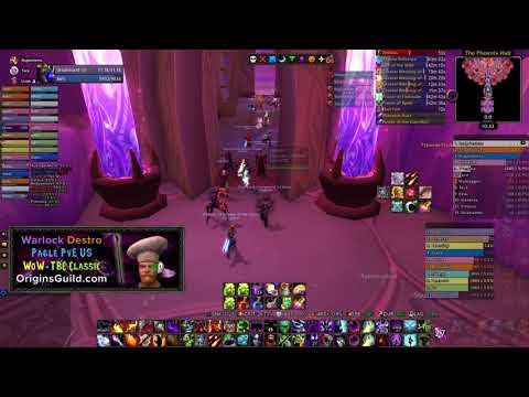 Tempest Keep: The Eye, Destro Warlock 9/16/2021 Origins Pagle, WoW TBC Classic