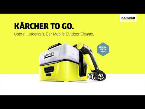 OC 3 – der neue Kärcher Mobile Outdoor Cleaner