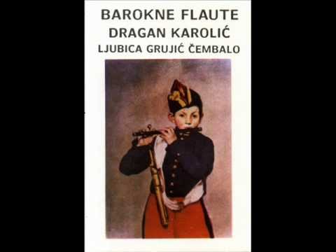 Dragan Karolic - recorder, Händel "Sonata g-moll"