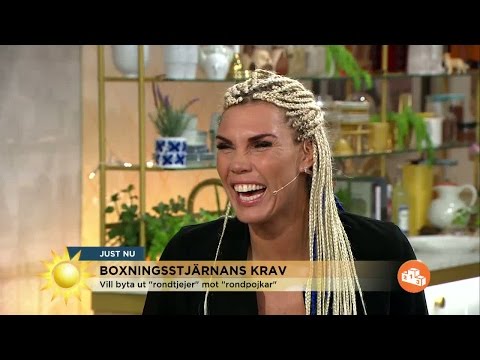 Mikaela Laurén: Jag vill bjuda tjejerna på lite ögongodis   - Nyhetsmorgon (TV4)